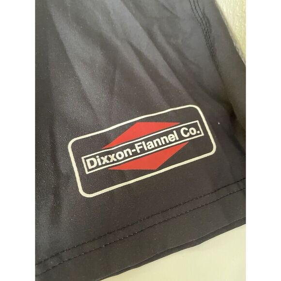 Dixxon Live Fast Mens 38 Board Shorts Swim Trunks Black Red Flannel Co - Picture 3 of 8